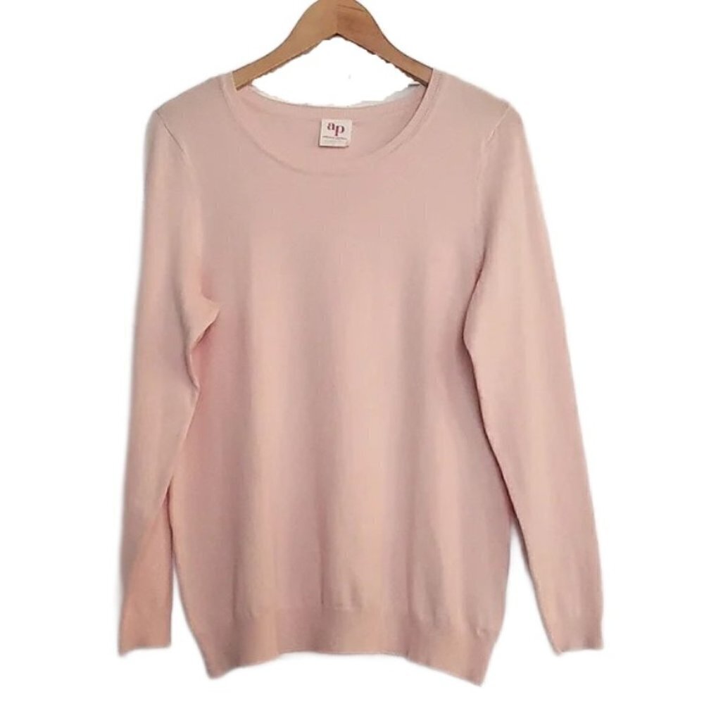 Adyson Parker Pink Pullover Sweater Sz S